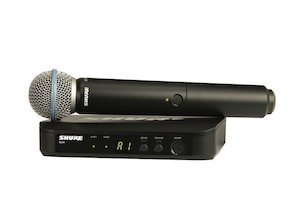 Shure: Shure BLX24 BETA58 Vocal Wireless System