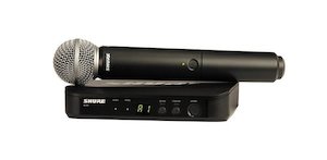 Shure: Shure BLX24-SM58 Vocal Wireless System