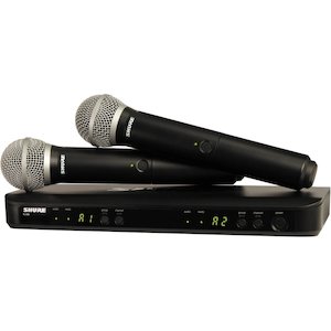 Shure: Shure BLX288/PG58 Dual-Transmitter Handheld Wireless System