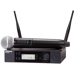 Shure: Shure GLXD24R+/SM58 Digital Wireless Handheld System