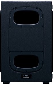 Qsc: QSC KS212C Cardioid 3600W Dual 12” Powered Subwoofer