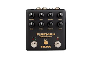 Nu-X NDS5 Fireman Dual Channel Distortion Guitar Pedal