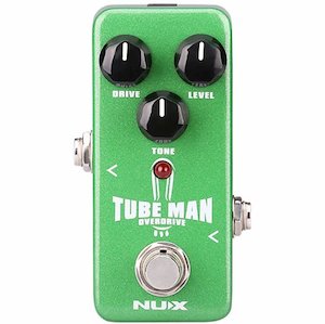 Nu X: Nux Tubeman Overdrive Mini Effects Pedal