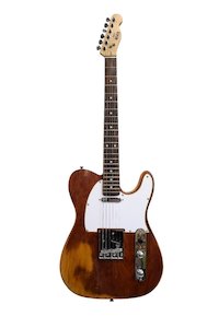 Newen: Newen Relic TL American Classic Electric Guitar Dark Wood