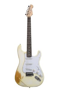 Newen Relic ST American Classic Electric Guitar White