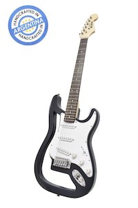 Newen: Newen ST American Classic Ghost Electric Guitar Black