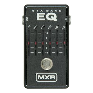 MXR SIX BAND GRAPHIC EQ PEDAL