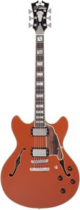 D'Angelico Deluxe DC Electric Guitar Limited Edition Rust