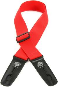 Lock it straps 2 Red poly -black ends