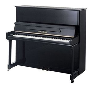 Kohler & Campbell KC121 121Cm Upright Ebony Polish