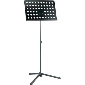K M: K&M 11940-000-55 Orchestral Music Stand With Holes