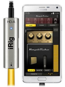 IK Multimedia iRig HD-A Guitar Interface for Android
