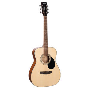 Cort AF510 Concert Acoustic Guitar with Bag Open Pore Natural