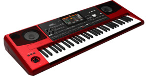 Korg PA700 61‑Key Pro Arranger Keyboard - Red