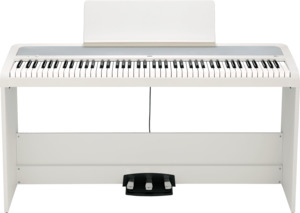 Korg B2+SP 88-Key Digital Piano with Stand & Triple Pedal White