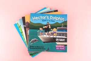 Products: Hector's Dolphin - Book by Michal Bush - MUSIC WITH MICHAL