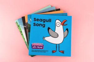 Products: Seagull Song - Book by Michal Bush - MUSIC WITH MICHAL