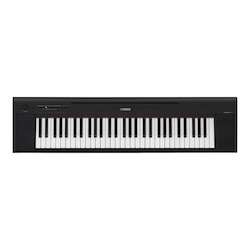 Keyboard: Yamaha NP15 61-Key Piaggero Portable Piano