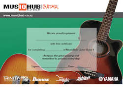 Certificates: Guitar Certificate - Book 4