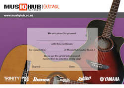 Certificates: Guitar Certificate - Book 3