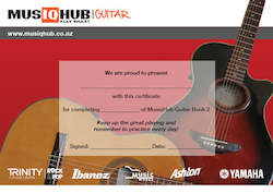 Certificates: Guitar Certificate - Book 2