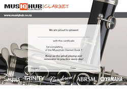 Certificates: Clarinet Certificate - Book 1