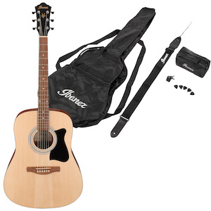 String: Ibanez Acoustic Steel String Guitar Pack