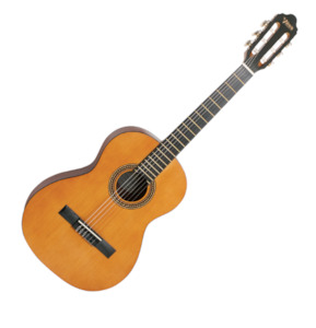 String: Valencia Hybrid Series 3/4 Size Classical Guitar
