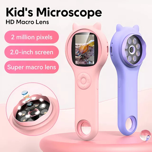 Products: Kids Optical Microscope – 500x Zoom with Photo & Video