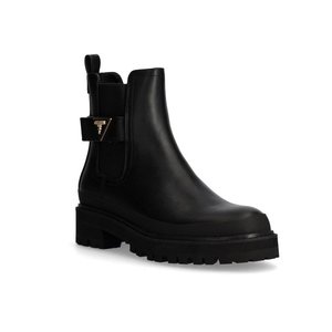 Guess Women’s Black Slip-On Boots – Effortless Style