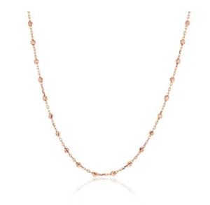 Products: 9k rose gold 45cm ball chain - Max Wilson Diamond Jeweller, Diamond Ring Specialists
