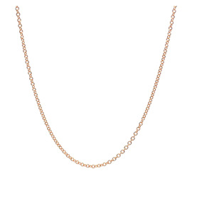 Products: 9k rose gold cable chain 45cm - Max Wilson Diamond Jeweller, Diamond Ring Specialists