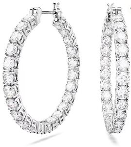 Wondrous Matrix Hoop Earrings - MW Diamond Jeweller