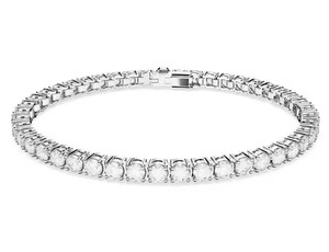 SWAROVSKI MATRIX TENNIS BRACELET WHITE - Max Wilson Diamond Jeweller, Diamond Ri&hellip;