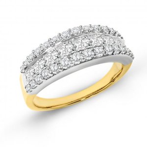 Stunning Princess Cut Diamond Ring - MW Diamond Jeweller