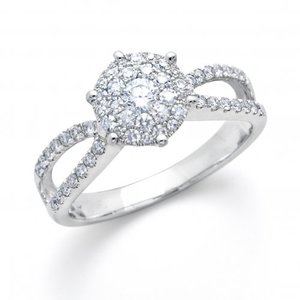 Lady Dream Diamond Cluster - Max Wilson Diamond Jewellers