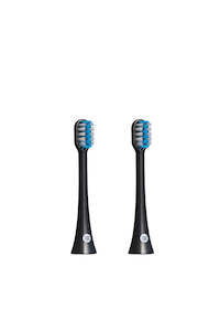 360PRO EVO Sonic Toothbrush Compact Soft Heads Black - 2 Pack