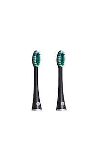 360PRO EVO Sonic Toothbrush Regular Soft Heads Black - 2 Pack