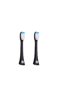 Accessories: 360PRO Sonic Toothbrush Heads  Black - 2 Pack