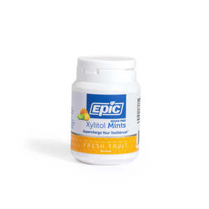 Fresh Breath: Epic Xylitol Mints (Fresh Fruit) Bottle - 180 pieces