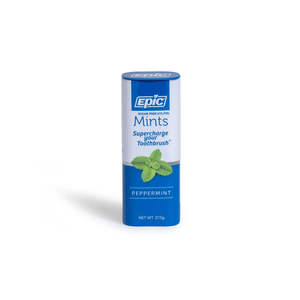 Fresh Breath: Epic Mints Peppermint Single Tin 55 Pcs