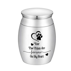 All Items - My Angel Cremation Jewellery Cremation or Keepsake Jewellery and Urns for ashes: Paw Prints Forever Tiny Urn