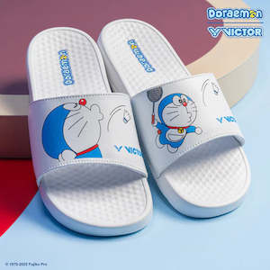 Shoes: VICTOR 008DRM Doraemon Slippers
