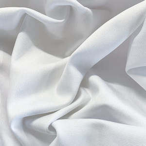 Cotton Drill - White - 115cm - Bernina Sewing Centre Tauranga