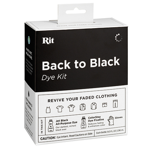 Products: Back to Black Dye Kit - Bernina Sewing Centre Tauranga