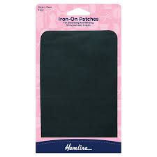 Iron on Patch - Dark Green - Bernina Sewing Centre Tauranga