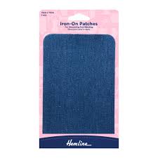 Iron on Patch - Medium Denim - Bernina Sewing Centre Tauranga