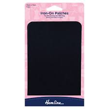 Products: Iron on patch - Navy - Bernina Sewing Centre Tauranga
