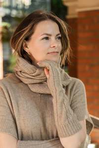 Possum & Merino Wave Scarf