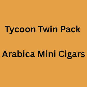 Tycoon Twin Pack Arabica Mini Cigars